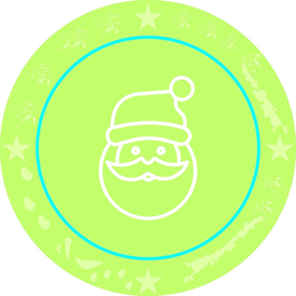 Santa Icon Design vector