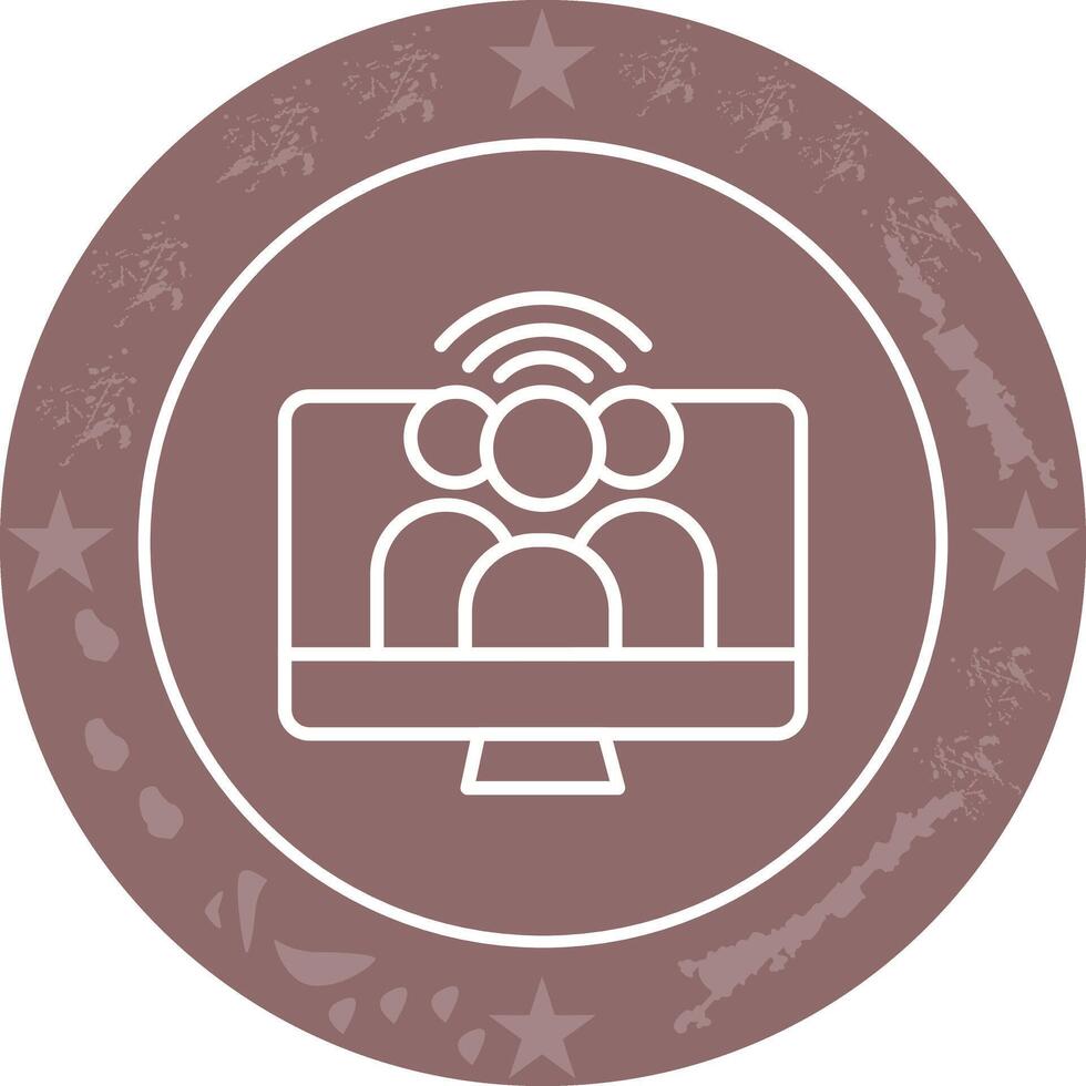 Influencer Icon Design vector