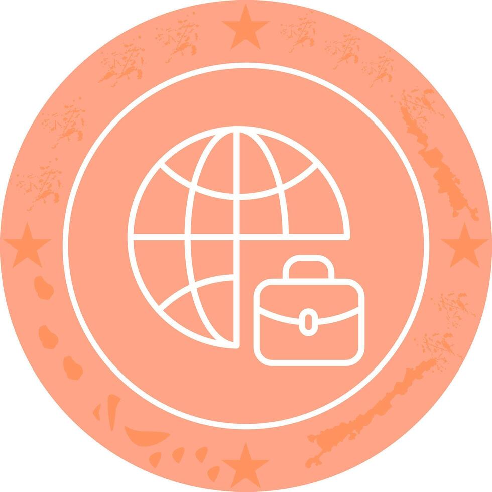 International Job Icon Design vector