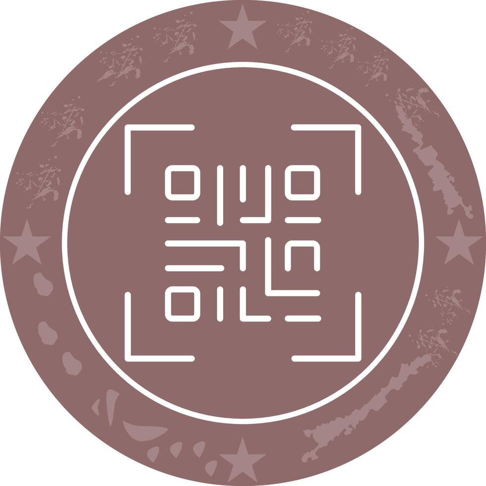 QR Code Generator Icon Design vector