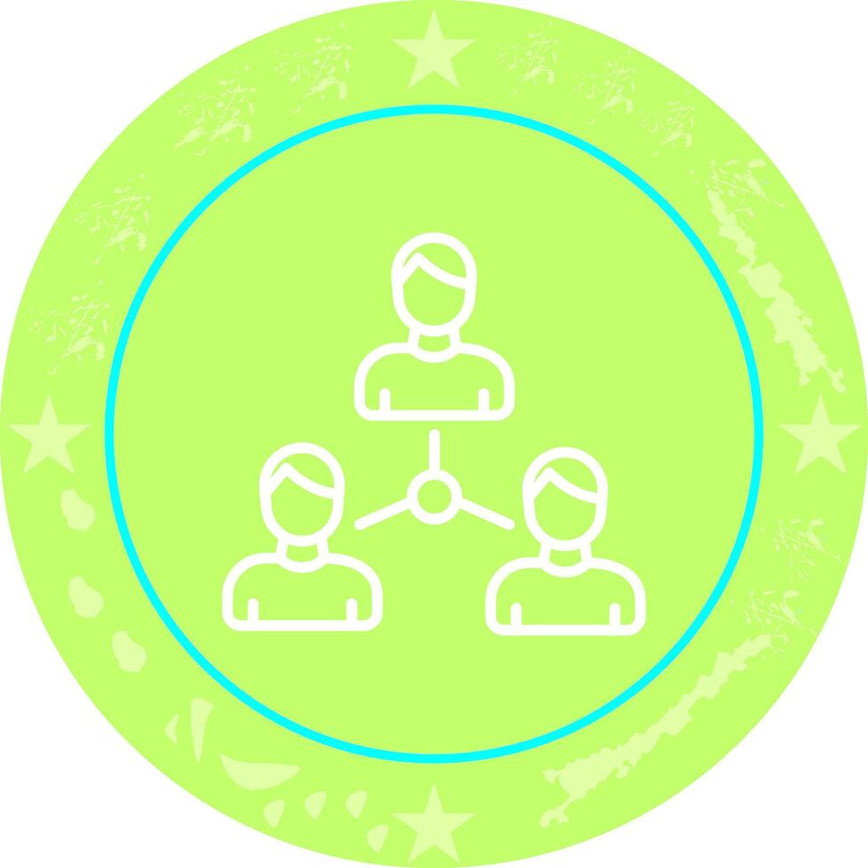 Employee Connection Icon Design vector