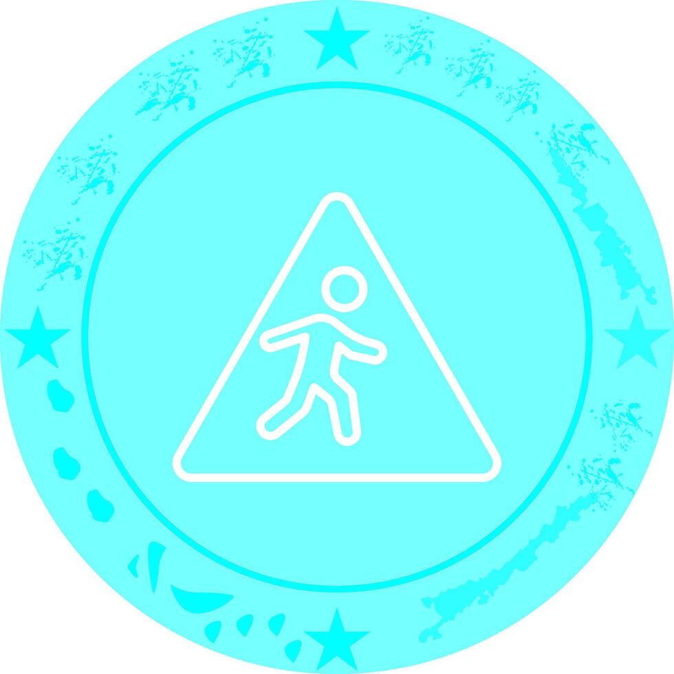 Children Crossing Icon Design vector