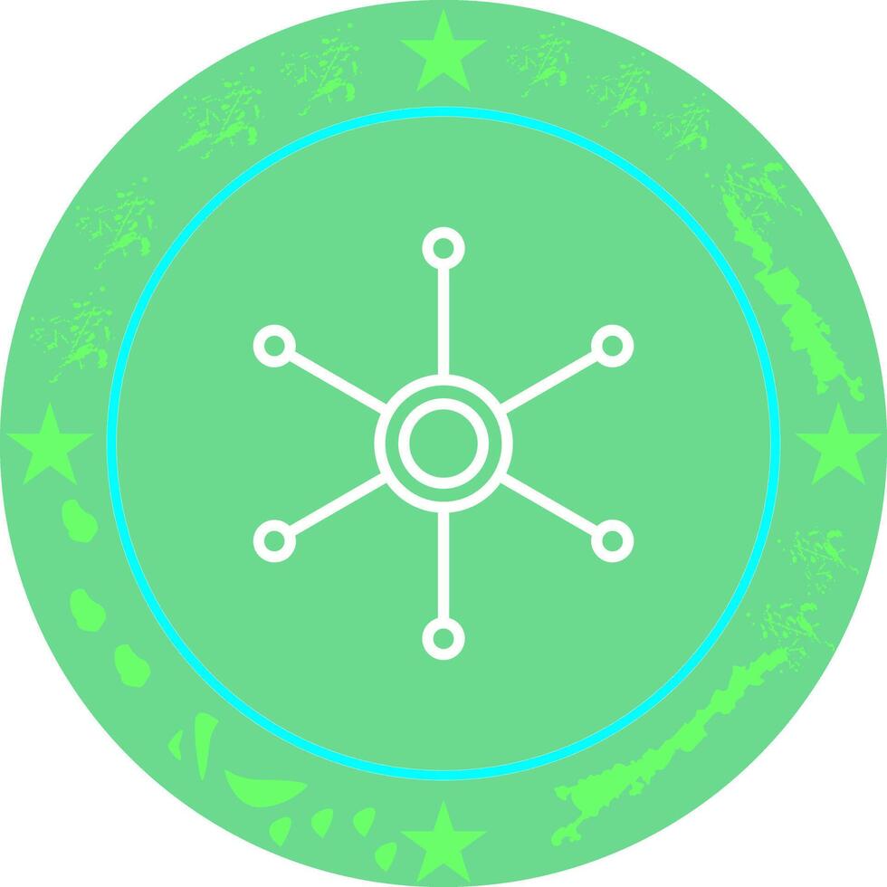 Network Icon Design vector