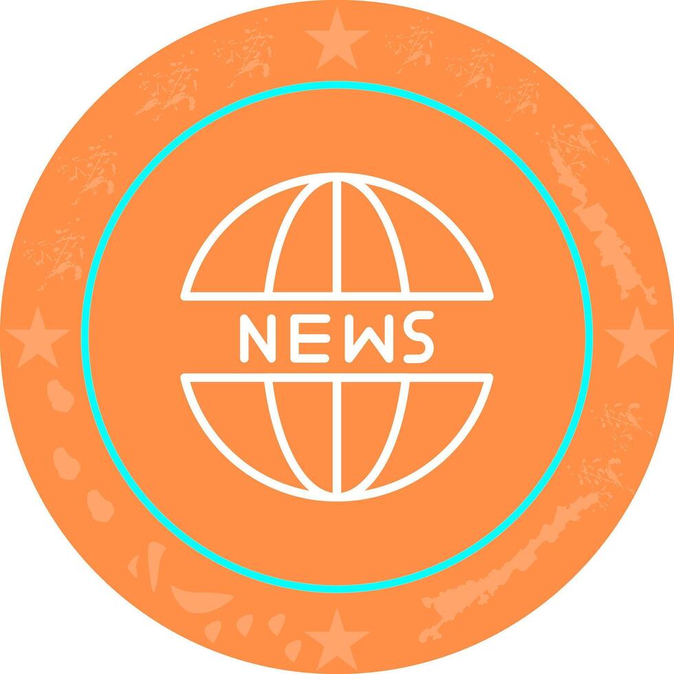 News Website Icon Design vector