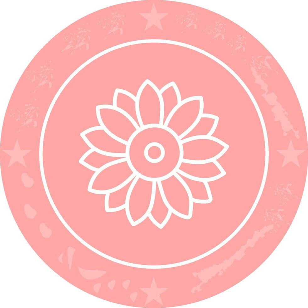 Floral Arrangement Icon Design vector
