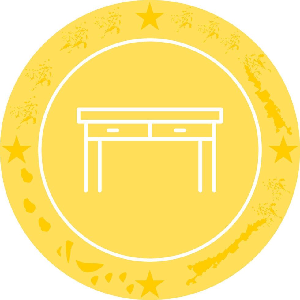 Table Icon Design vector