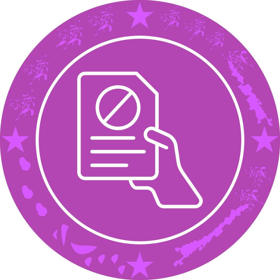 Resignation Icon Design vector