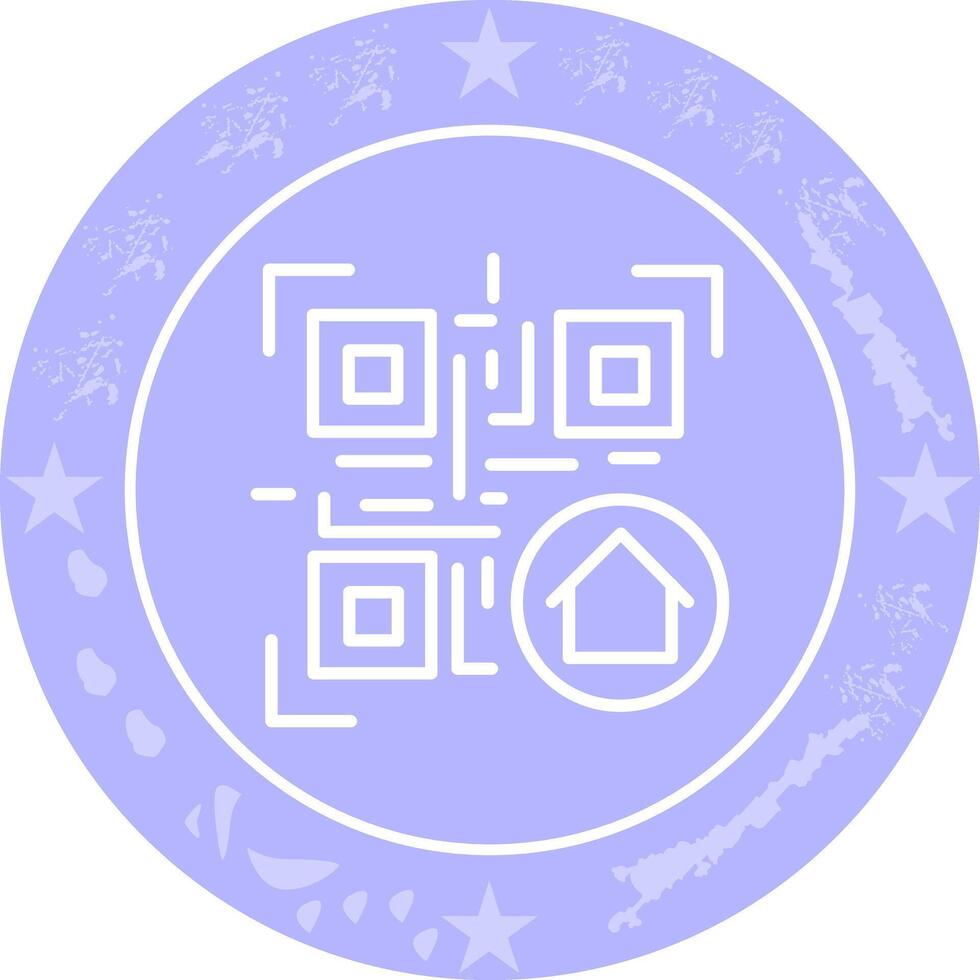 QR Code Menu Icon Design vector