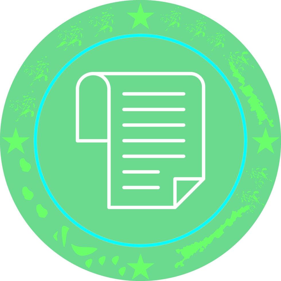 Document Icon Design vector