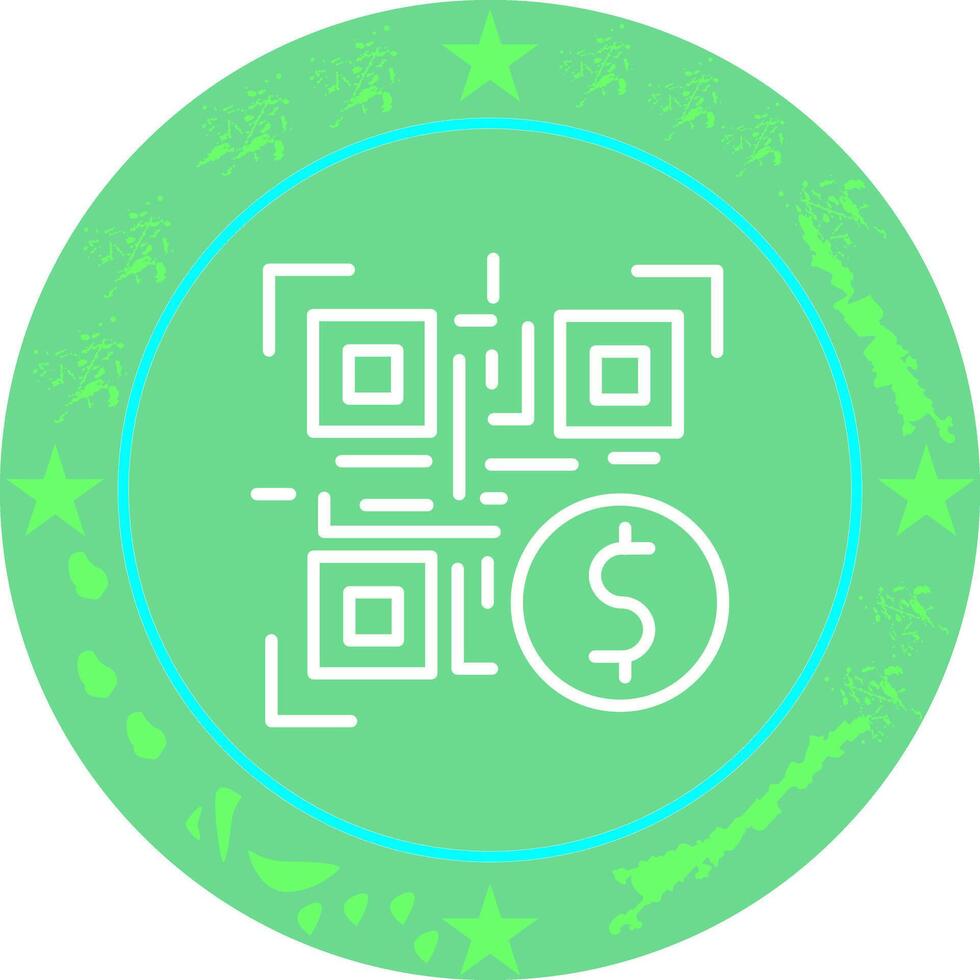 QR Code Payment Icon Design vector