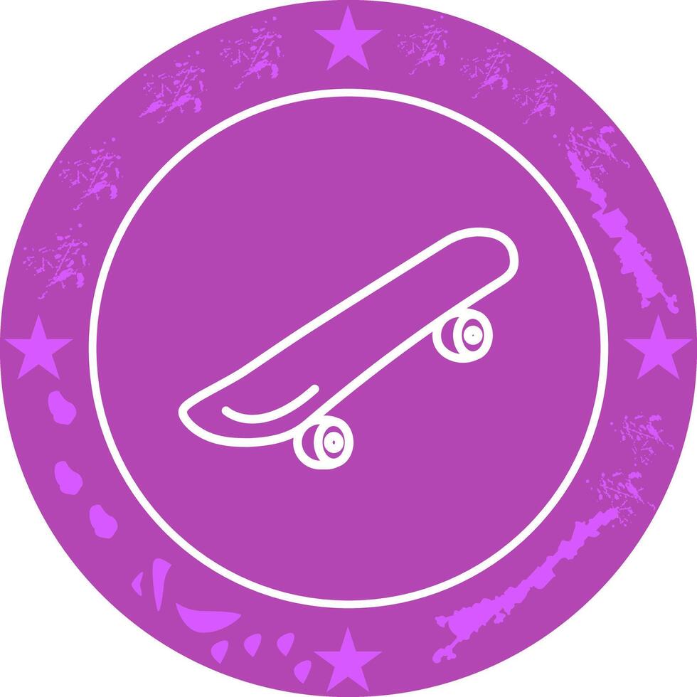Skateboard Icon Design vector