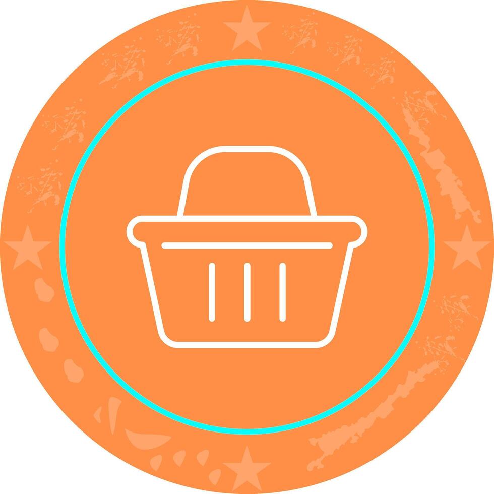 Shopping Basket II Icon Design vector