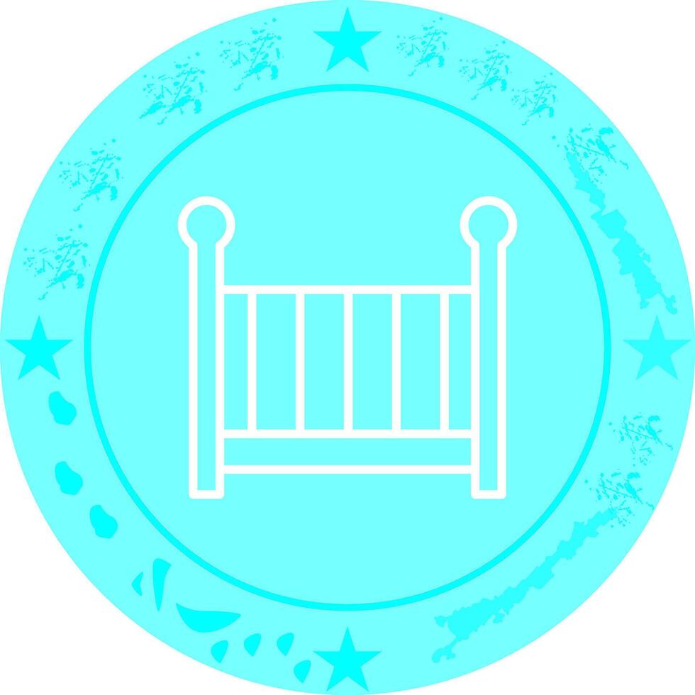 Nursery Cots Icon Design vector