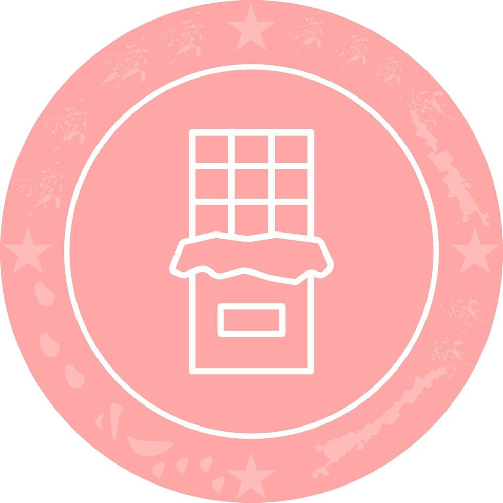 Chocolate Bar Icon Design vector