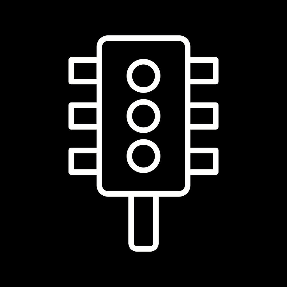 Traffic Light Icon Design vector