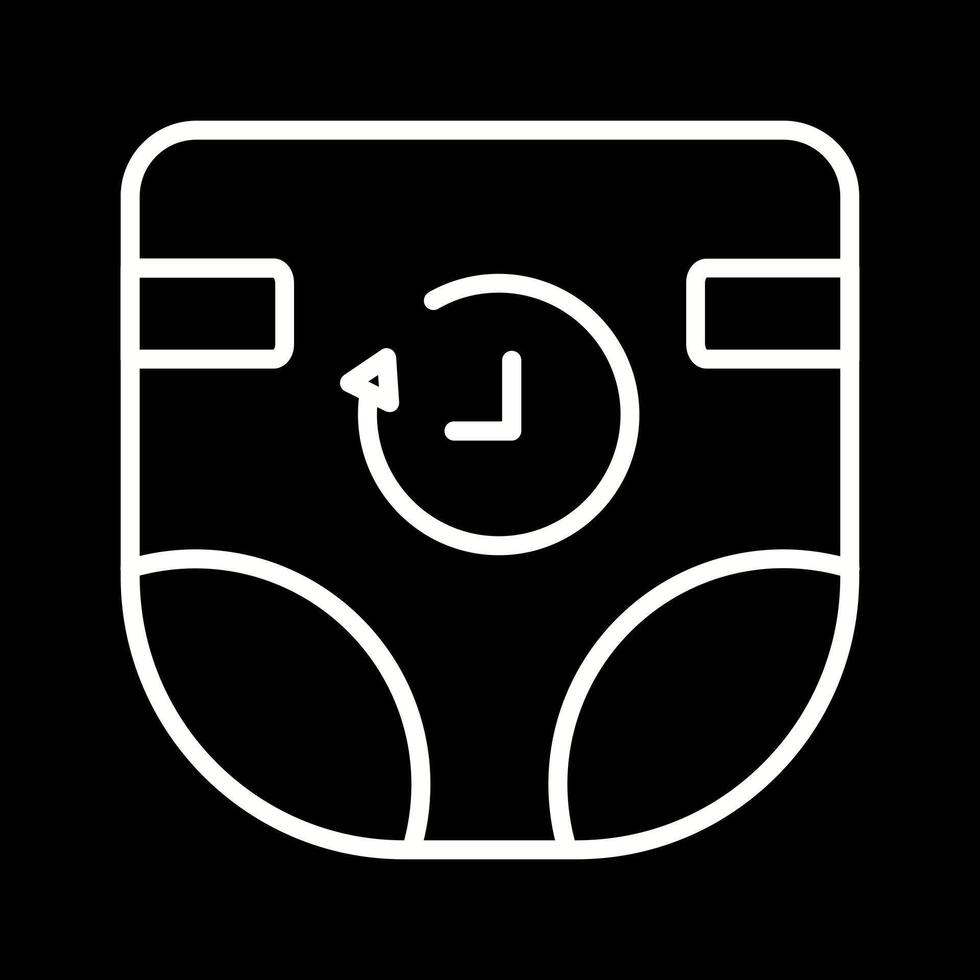 Diaper Duty Icon Design vector
