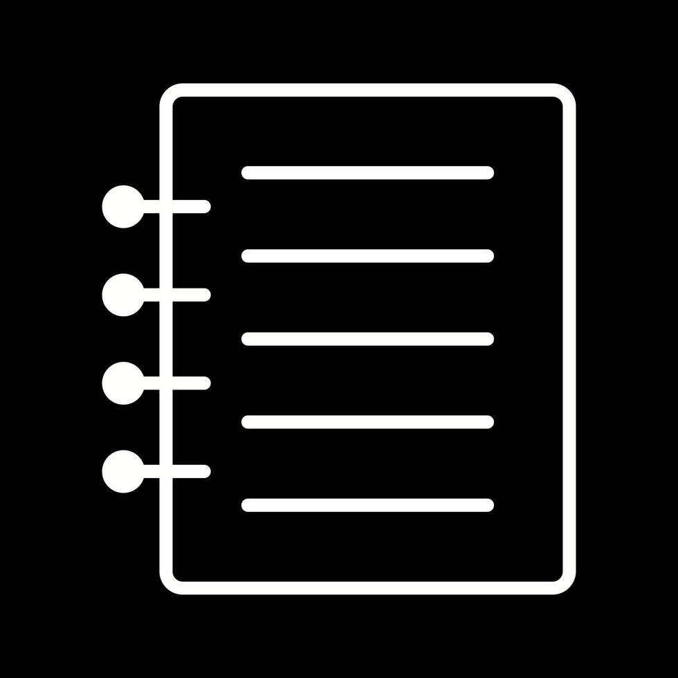 Notepad Icon Design vector