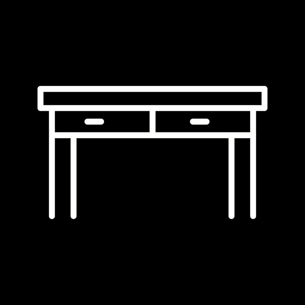 Table Icon Design vector