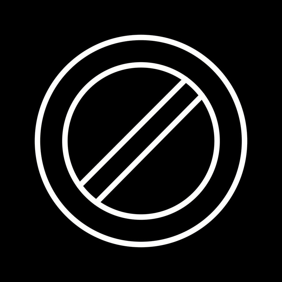 Forbidden Icon Design vector