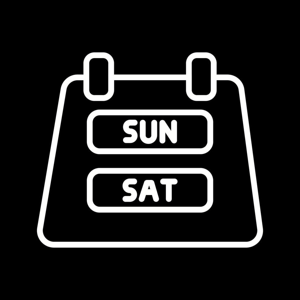 Weekend Getaway Icon Design vector