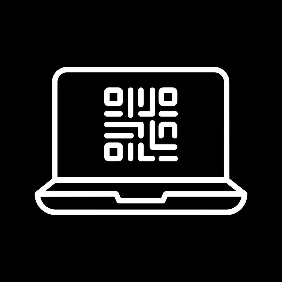 QR Code Scanner App Icon Design vector