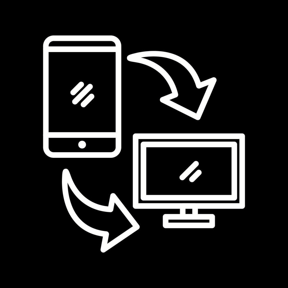 Synchronization Icon Design vector