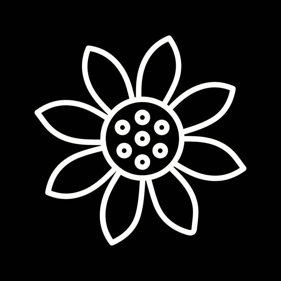 Sunflower Symbol Icon Design vector