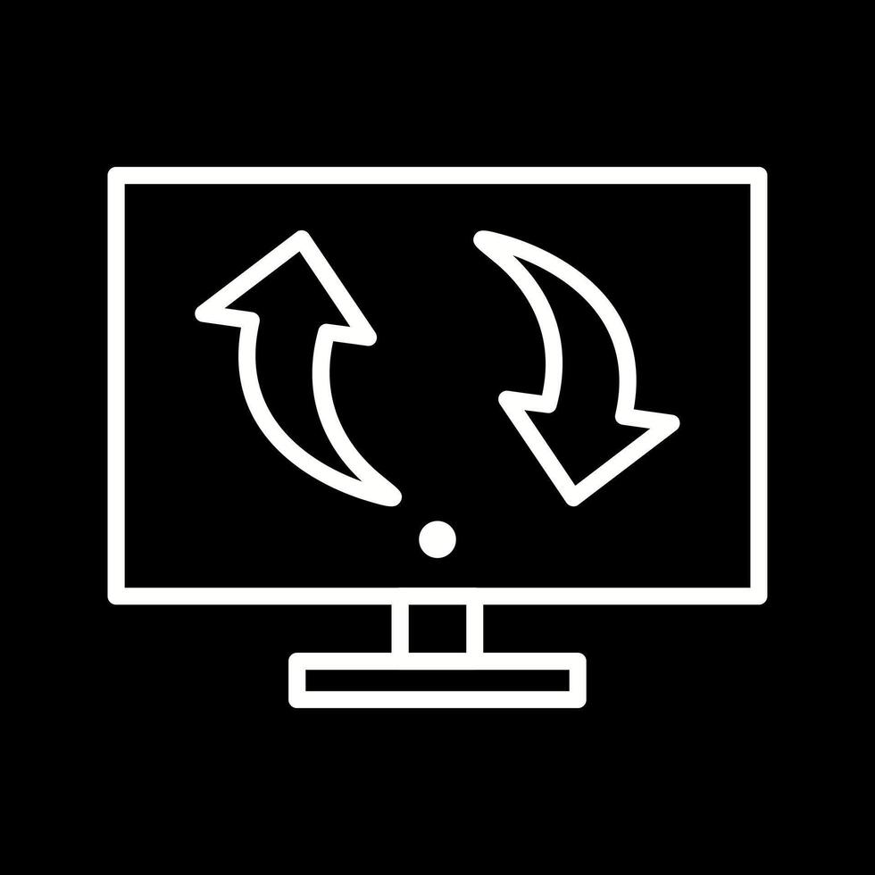 Migrate Icon Design vector