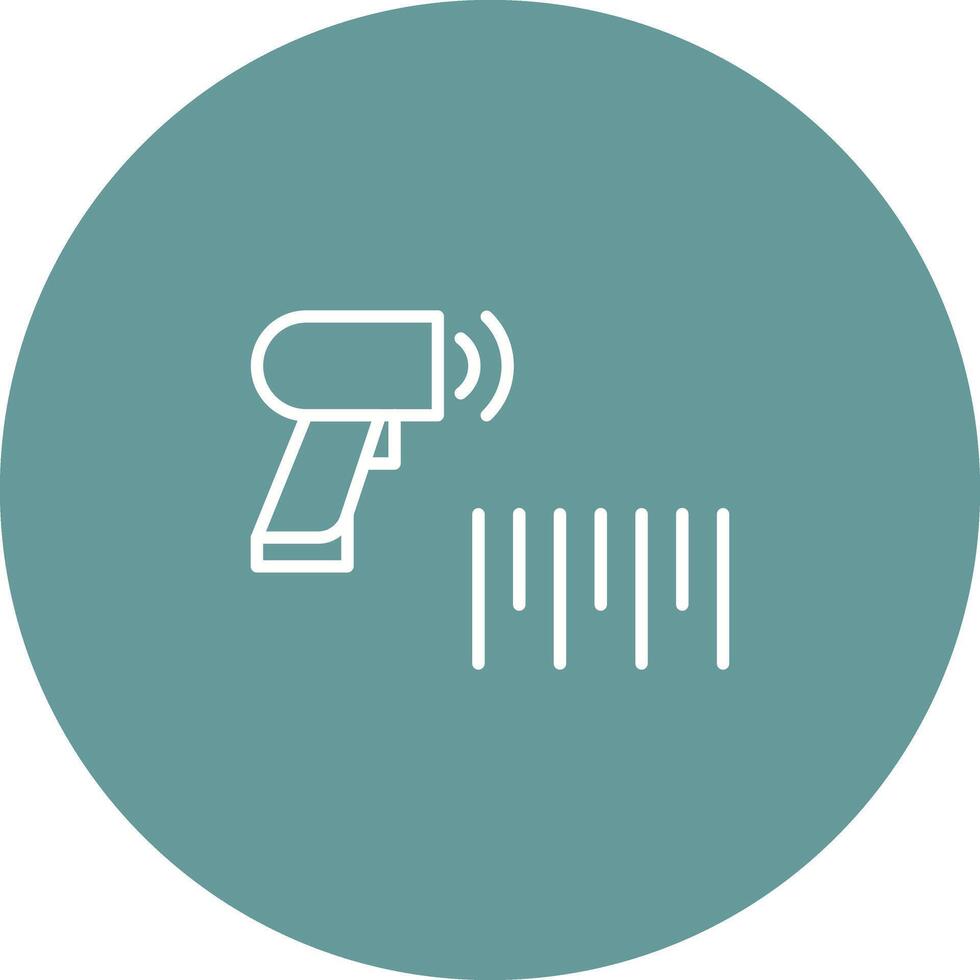 Barcode Scanner Icon Design vector