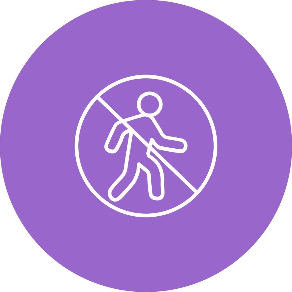 No Entry Sign Icon Design vector