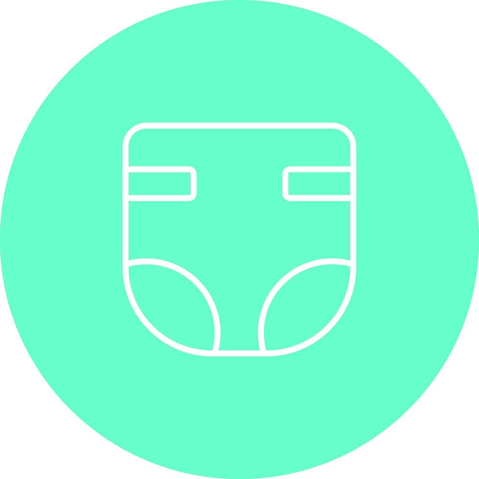 Diaper Changing Icon Design vector