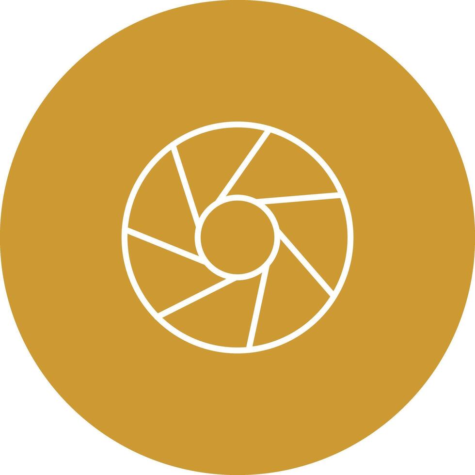 Aperture Artifacts Icon Design vector