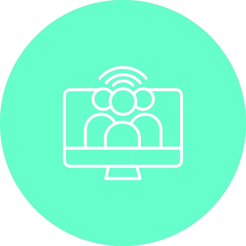 Influencer Icon Design vector
