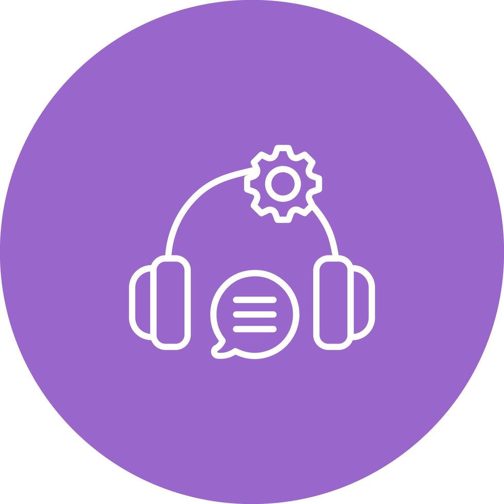 Technical Support Icon Design vector