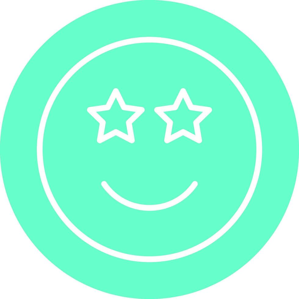 Star-Struck Icon Design vector