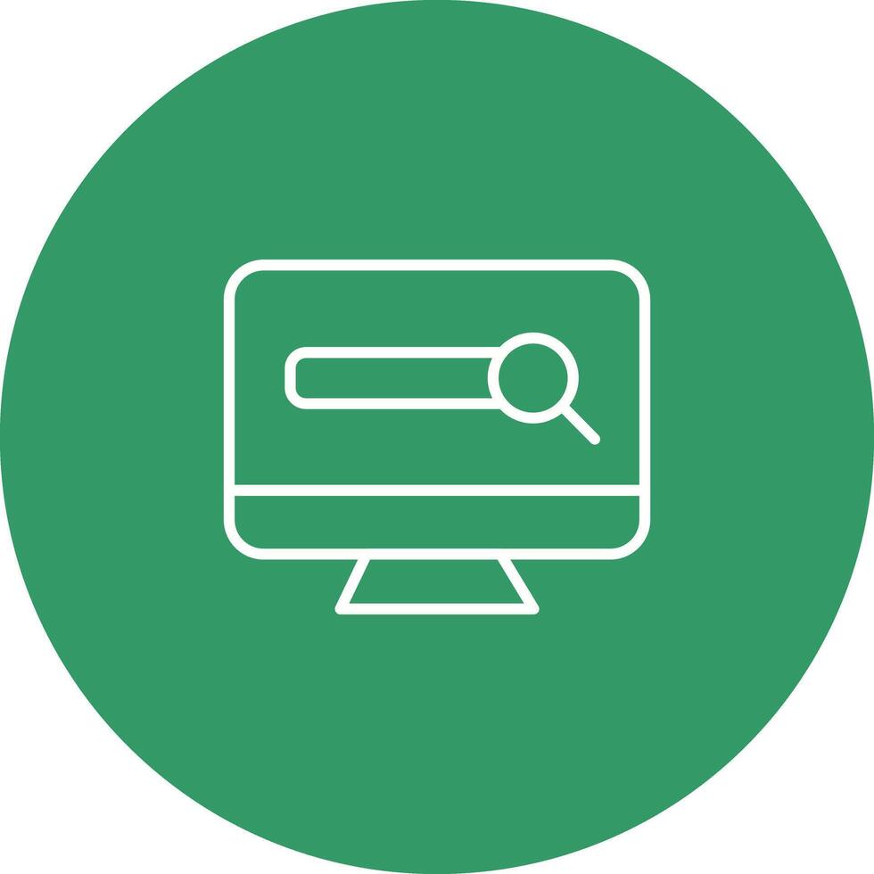 Search Engine Icon Design vector