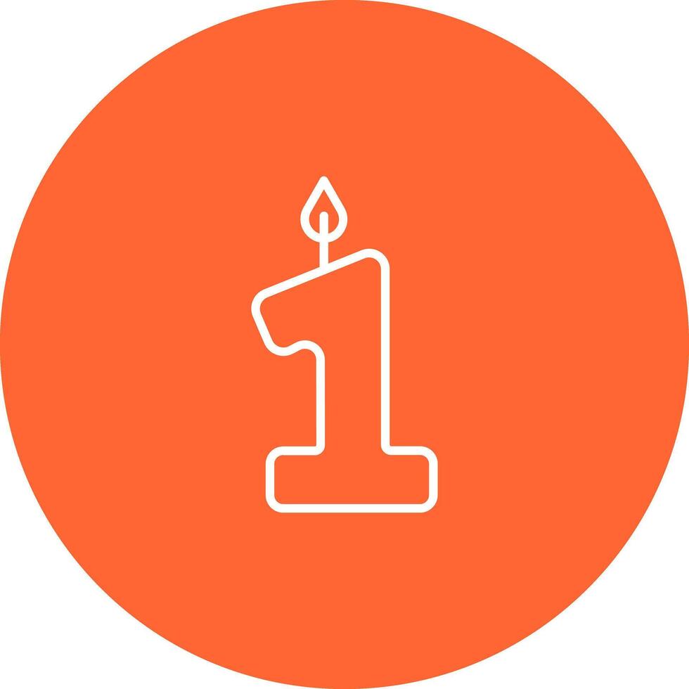 Age Number Icon Design vector