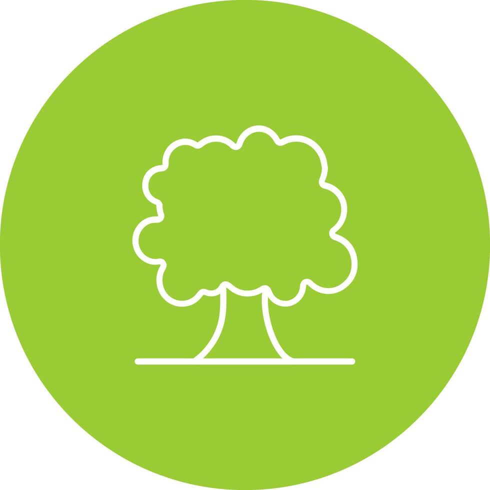 Deciduous Tree Icon Design vector