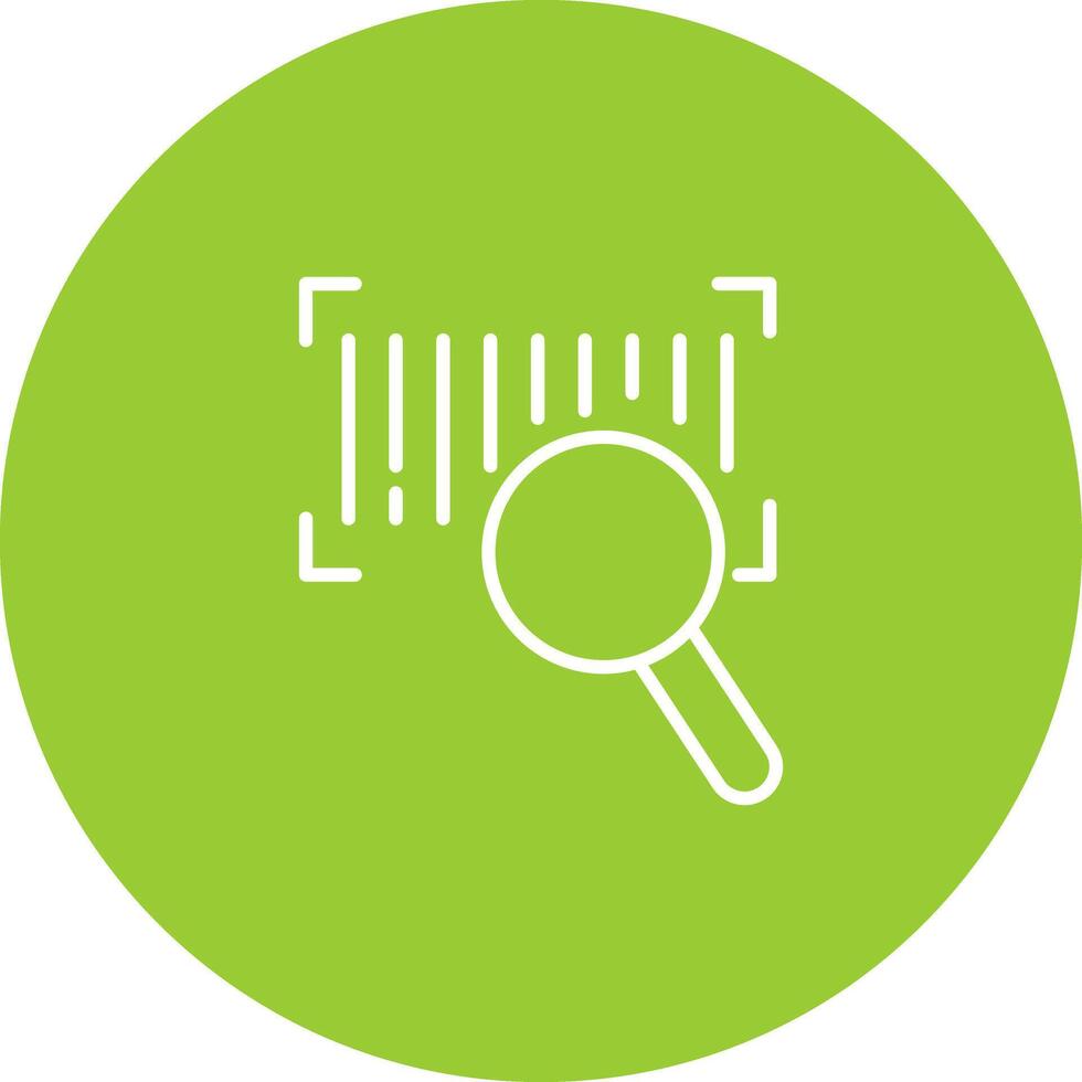 Barcode Database Icon Design vector