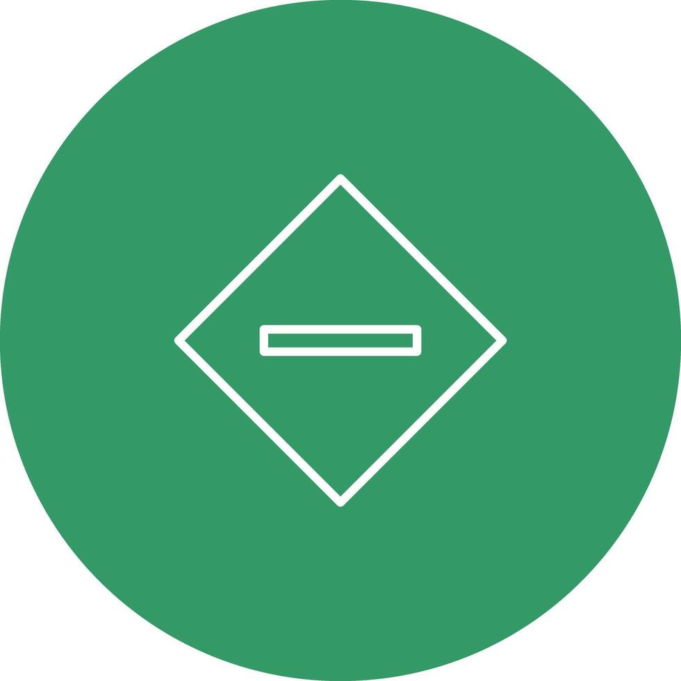 Minus Sign Icon Design vector