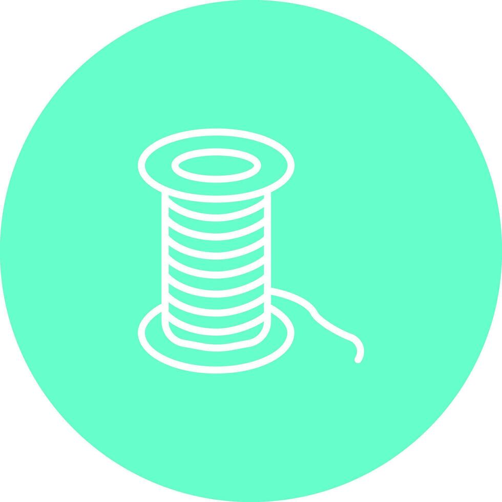 Thread Icon Design vector