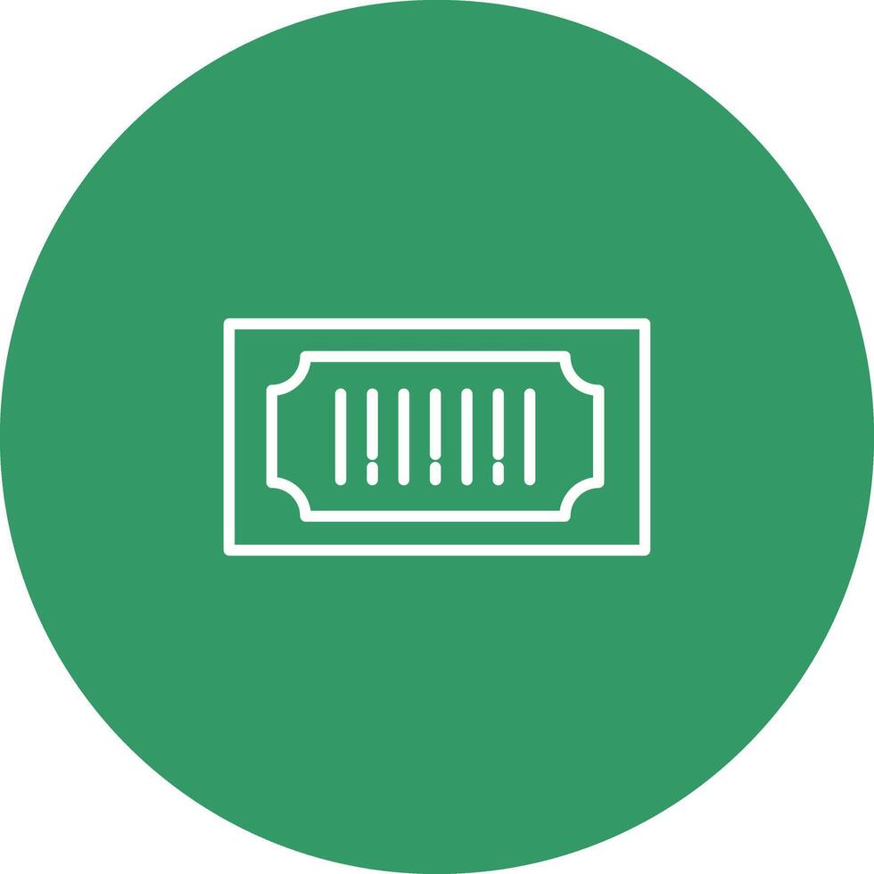 Barcode Price Icon Design vector