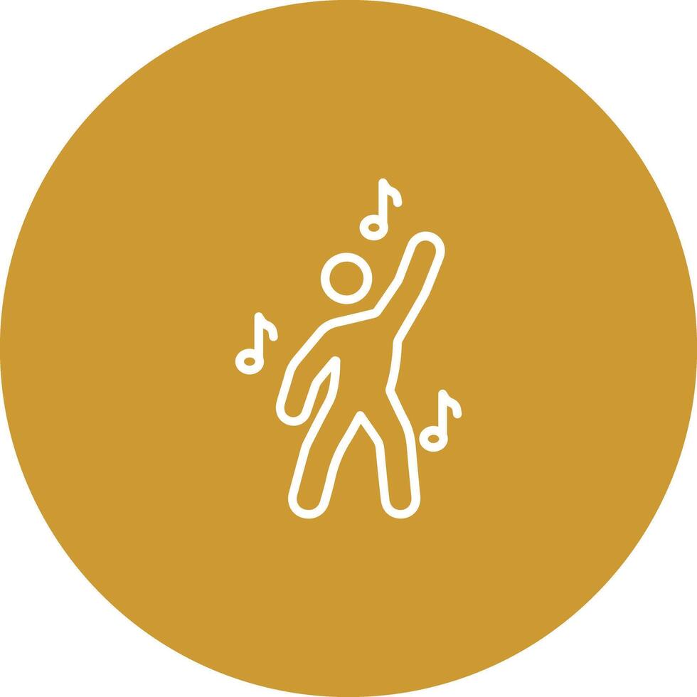 Music and Dance Icon Design vector