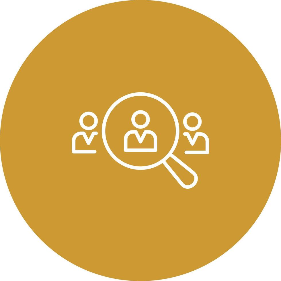 Recruitment Icon Design vector