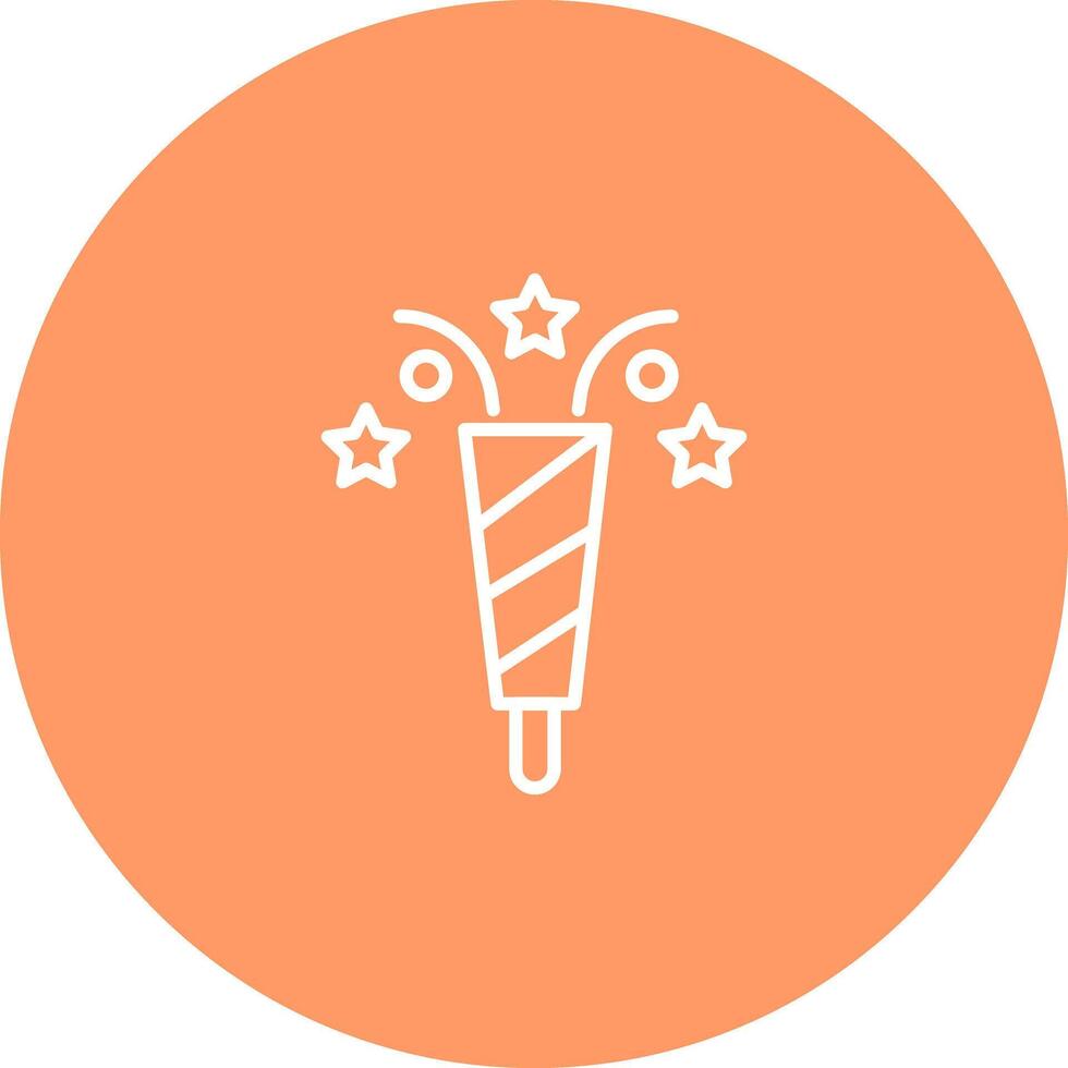 Popper Icon Design vector