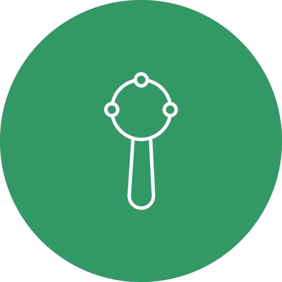 Rattles Toys icon vector