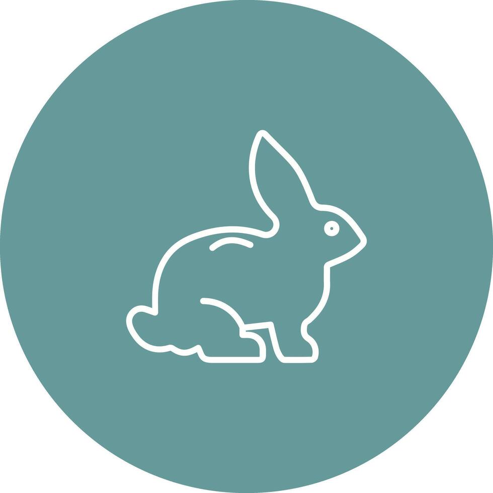 Rabbit Icon Design vector