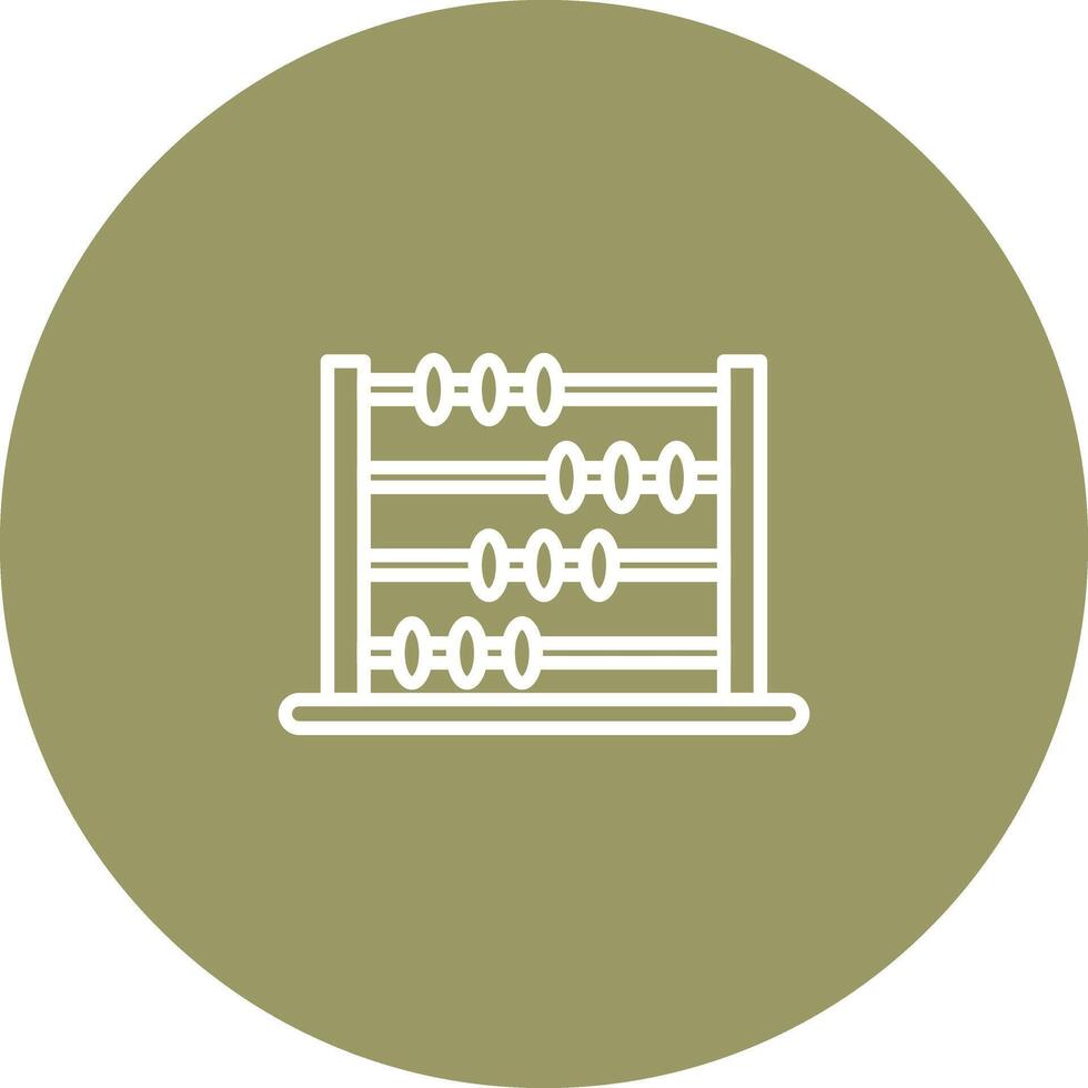 Abacus Icon Design vector