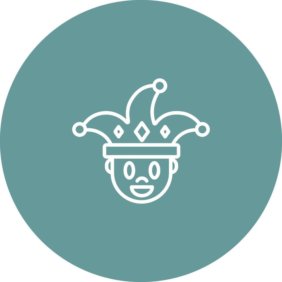Clown Icon Design vector