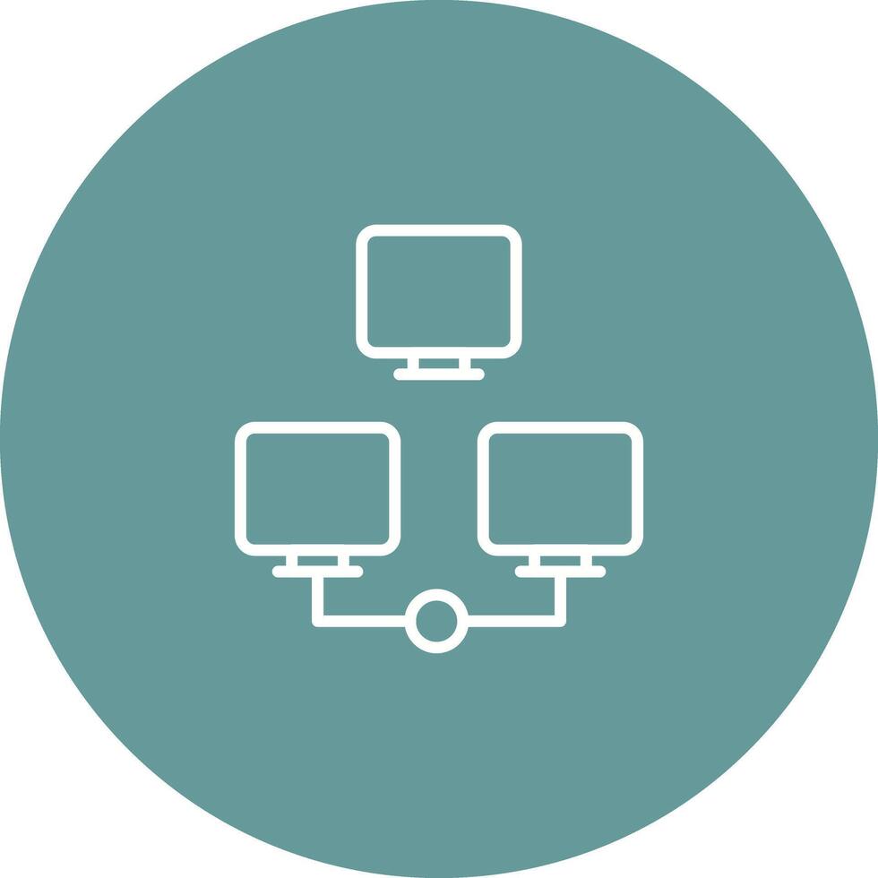 Support Network Icon Design vector